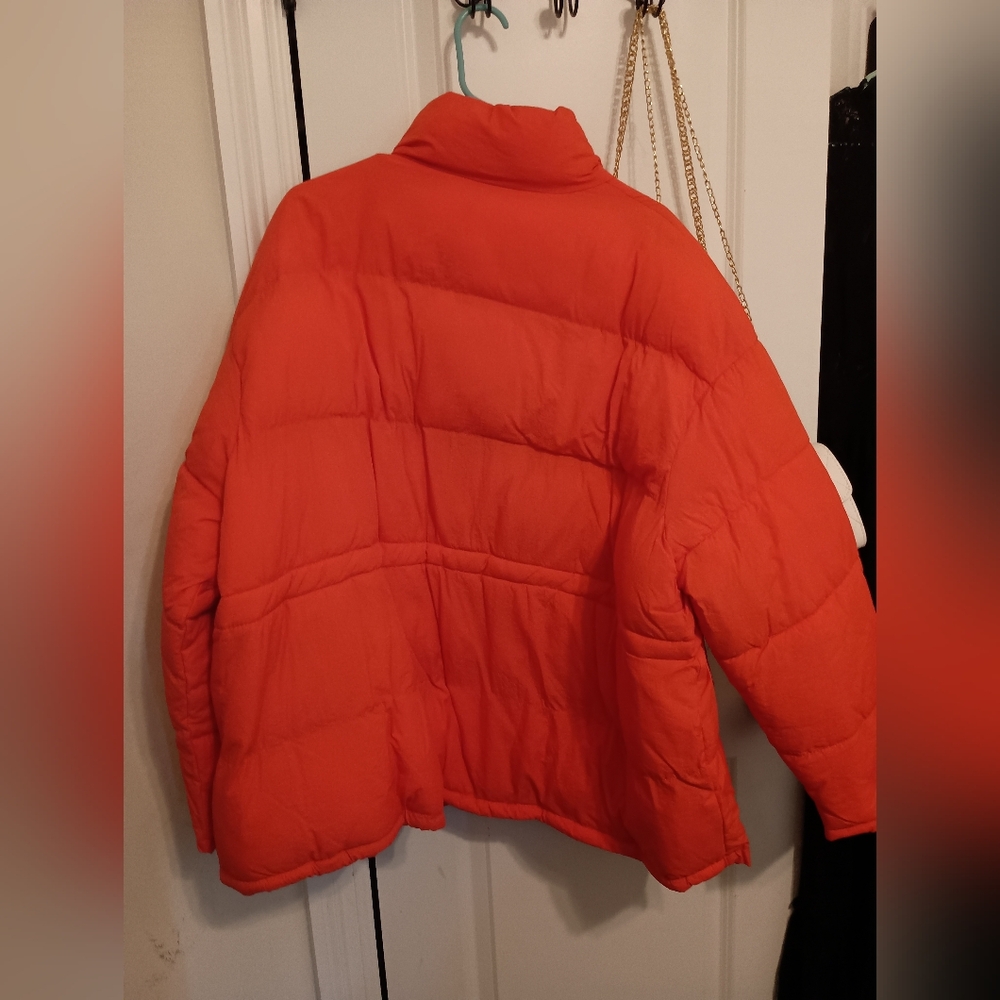 PrettyLittleThing Plus Orange Jacket - Picture 4 of 5